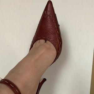 FENDI red shoes